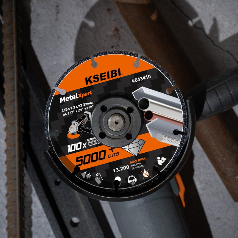 KSEIBI 643400 Diamond Cutting Wheel 3 x 3/8 inch -