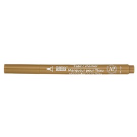 Uchida 522-C-27 Marvy Fine Point Fabric Marker, Khaki