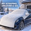 Universal Car Windshield Snow Cover for SUV and Sedan, Waterproof
