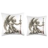 Angel Serafin, Altruist Throw Pillow