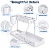 2-Tier Pull-Out Under Sink Organizer - Space-Saving Kitchen & Bathroom