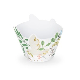 Muffin Cases Dove 5 x 7 x 6 cm Paper Set of 6 Muffin Cases Baking Cases Muffin Cases Flowers 5 x 7.5 x 6.5 cm Mix (1 Pack of 6)