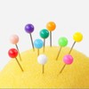 500pcs Colourful Push Pins, Map Pins Drawing with Plastic Round