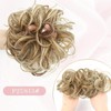 CVNRCLP Messy Bun Hair Piece for Women - Curly Wavy
