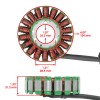 Caltric Stator for Kawasaki Brute Force 300 KVF300C KVF300 C