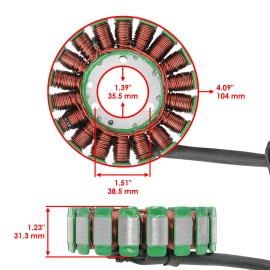 Caltric Stator for Kawasaki Brute Force 300 KVF300C KVF300 C 2012-2024 Magneto