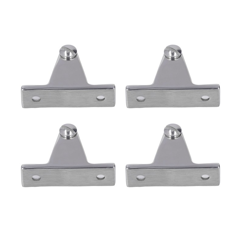 4Pcs Deck Hinge for Boat 316 Stainless Steel Top Mounting