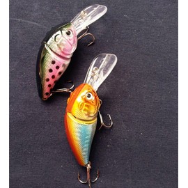 Freshwater Fishing Lure Kits,Topconcept 180Pcs Fishing Tackle Lots,Minnow Popper Pencil Crank RattleFor Trout Bass Salmon