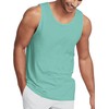 Hat and Beyond Men's Soft Performance Tank Top, Medium -