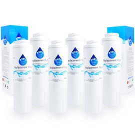 6-Pack Replacement for Viking VCBF Refrigerator Water Filter - Compatible with Viking UKF8001 Fridge Water Filter Cartridge