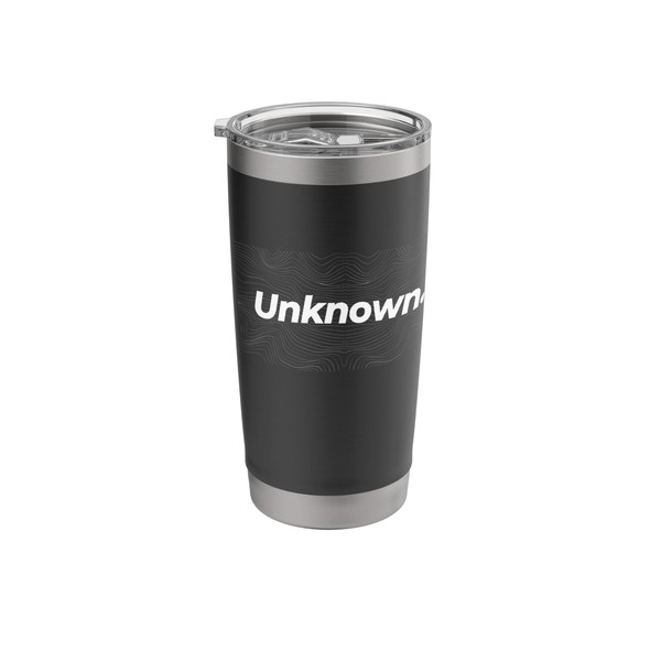 Unknown Abstract Minimalist Line Art Graphic Design Stainless Steel Insulated