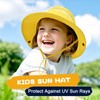 Outdoor Kids Sun Hat for Boys Girls Wide Brim Mesh