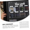 GRIRIW 1 Set Acrylic Dry Erase Board Magnetic Reminder Dry