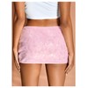 MakeMeChic Women's Sequin Sparkly Skirt Mini Micro Glitter Y2k Low