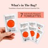 Herban Essentials - Orange Wipes & Towelettes - Essential Oil