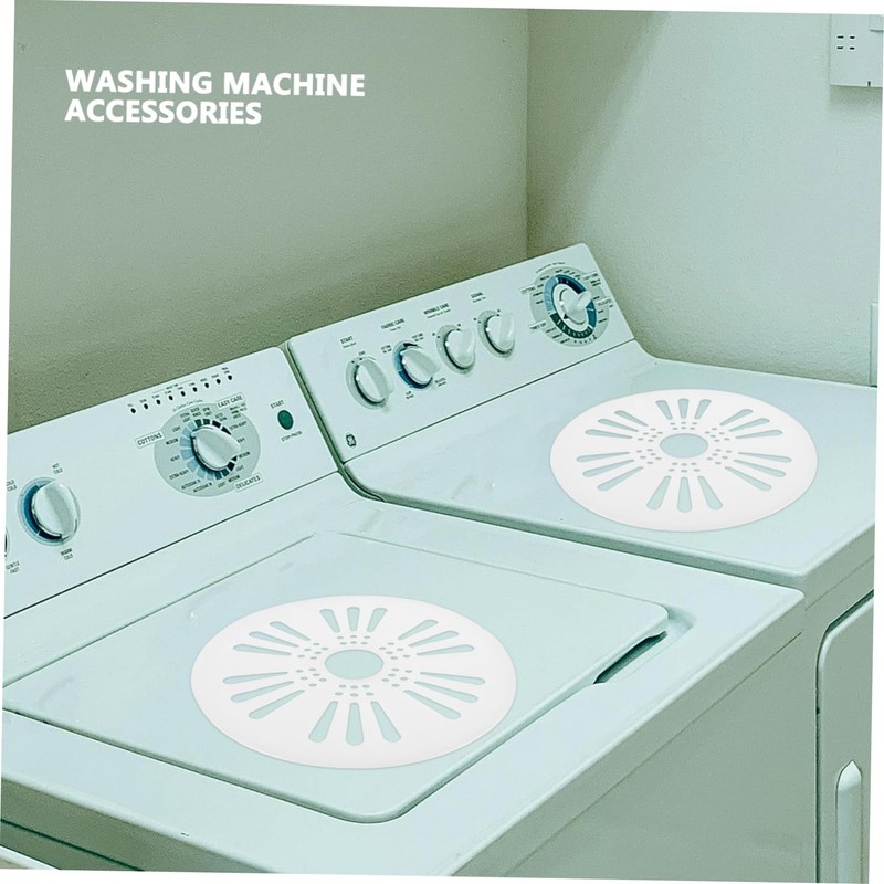 HOMSFOU 2pcs Washing Machine Clothes Press Washer Automatic Washing Machine