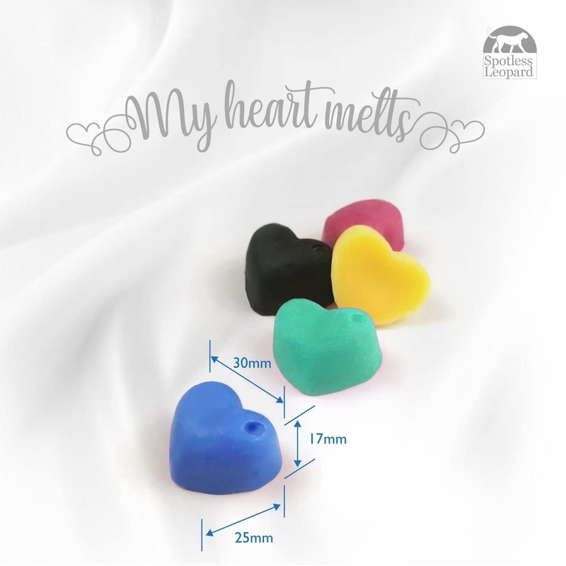 Lady Million Wax Melts - 16 x 5g Heart Shaped
