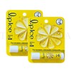Mentholatum Lip Ice Lip Balm Lemon x 2 Mentholatum Lip