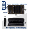 Semi-Rigid Car Sun Visor Organizer, Molle Panel Vehicle Storage with