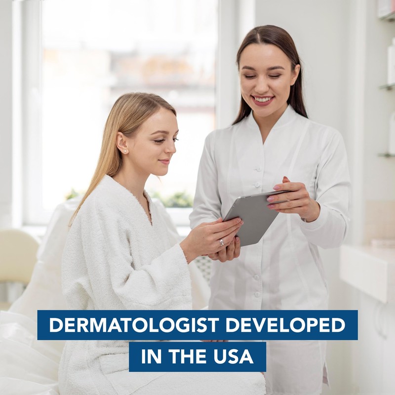 Kenkoderm Psoriasis Cream - Natural Moisturizing Face & Body Lotion