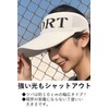 Kyoto Okasa Long Sun Visor, Mesh, Sweat Absorbent, Quick Drying,