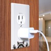 WIRESTER Duplex Outlet Cover Wall Plate/Switch Plate - Racoon Hands