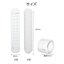 Wearable Notepad, Set of 3, 3 Colors, Waterproof Memo, Todo List Notebook, Waterproof, Multiple Use, Wrap Memo, Wrap Around Your Arm, Pocket Size, Erasable Memo, Wrap Around Your Arm (White + Pink +