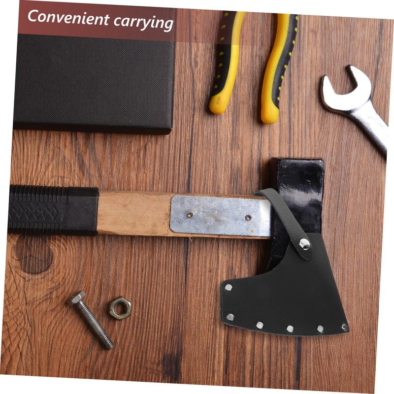 Kisangel Heavyduty Nylon Fake Leather Axe Head Cover Camping Axe