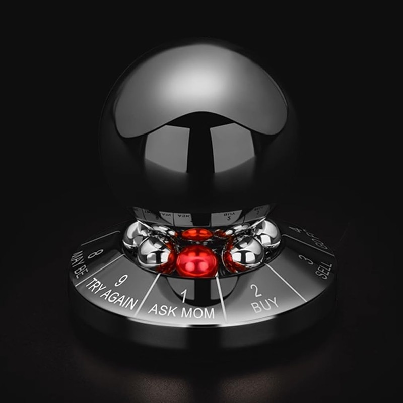 Hsthe Sea Decision Maker Metal Ball, Prophecy Fate Decision Ball