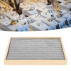 Jewelry Drawer Organizer Multipurpose 100 Grids Ring Drawer Storage Insert