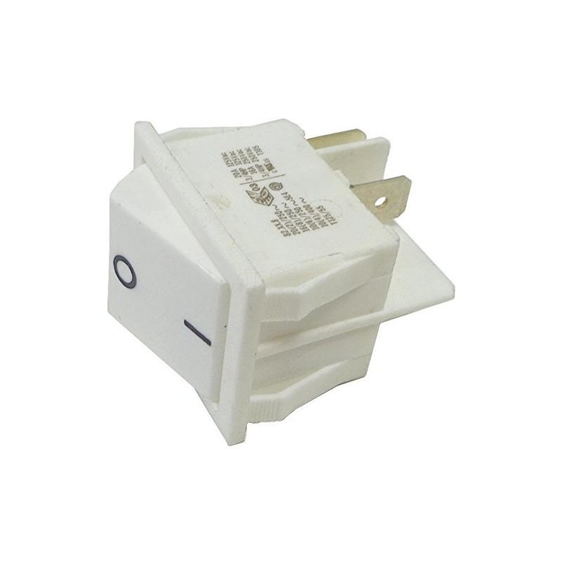 Rocker Switch 240V (White) Fits Belle Maxi 140 Mixer -