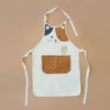 balvi Kitty Calico Apron with Front Pocket Polyester