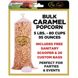 Bulk Caramel Popcorn- 5 pounds