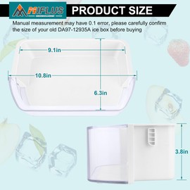 DA97-12935A RF220NCTASR Door Shelf Door Bin Replacement Compatible with Refrigerator (Both Left&Right Side) RF220NCTASG, RF220NCTAWW, RF220NCTASP, RF221NCTASP, RF221NCTASR (2)