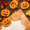 JOB JOL Cookie Cutters 3 PCS, Pumpkin Cookie Cutters, 3''