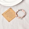 Sister Christmas Birthday Gifts from Sister Natural Stones Bracelet for