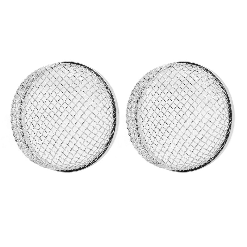 2Pcs RV Furnace Vent 2.8in Round Stainless Steel Flying Bug