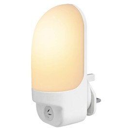 LED Plug in Night Light Dusk to Dawn Automatic Sensor Warm White A88 for Childrens Room