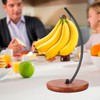 HOMKULA Banana Holder Stand - Modern Banana Hanger Hook, Fruit