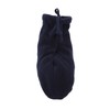 Men Women Cast Sock Dark Blue Soft Fleece Thick Adjustable