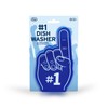 Genuine Fred, #1 Dishwasher, Foam Finger Kitchen Sponge, Blue