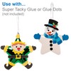 Baker Ross Christmas Star Bauble Kits – Pack of 6,