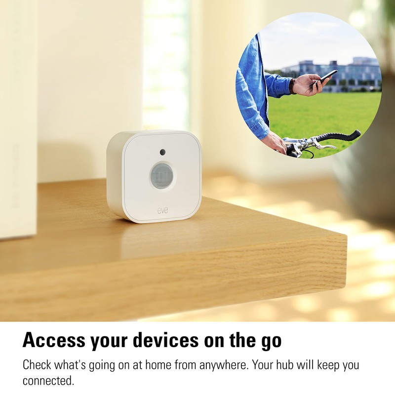 Eve Motion (Matter) - Smart Motion Sensor with Light Sensor,