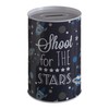Premier Housewares Space Money, Tin, Blue, 10 x 10 x