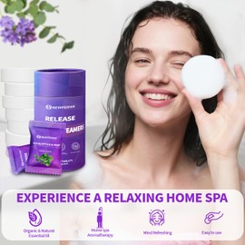 Shower Steamers Aromatherapy, 8 Pack Bath Bombs of Different Fruits and Floral Scents for Women & Men, Birthday Gifts for Wife & Husband, Travel Essentials Relaxation Spa Gifts