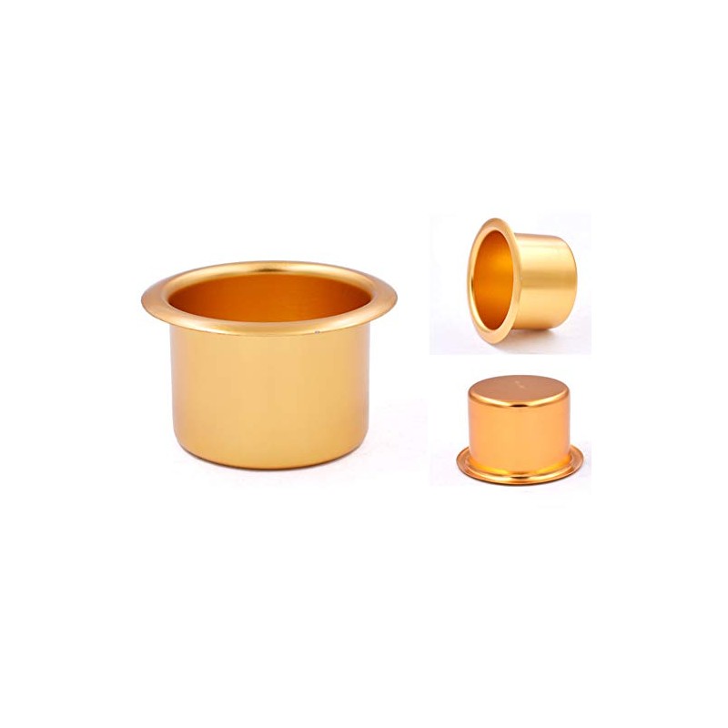 2Pcs Metal Sofa Recliner-Handles Cup Holder Insert Replacement Drink Can