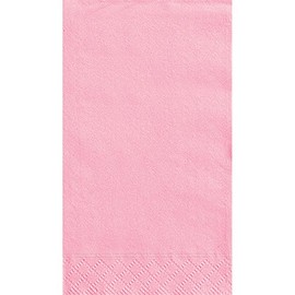 Servilletas de papel rosa claro, 20 unidades