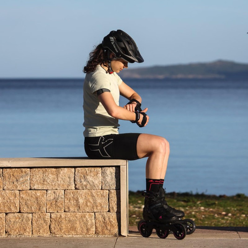 Rollerblade Unisex - Adult X Helmets, Black, L