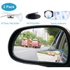 Kitbest Rear View Mirror, Interior Clip On Panoramic Rearview Mirror