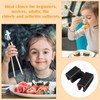 Chopstick Helper Beginners,8 PCS Training Chopstick Hinges Training Chopsticks Training